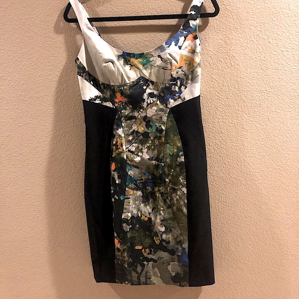 Gorgeous Black Halo Sadie Panel Floral Dress - Picture 1 of 4